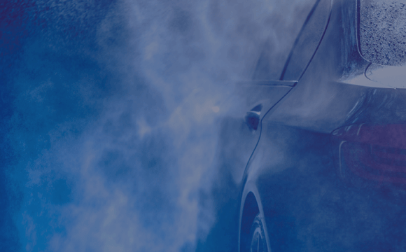 Car going through Caliber Carwash